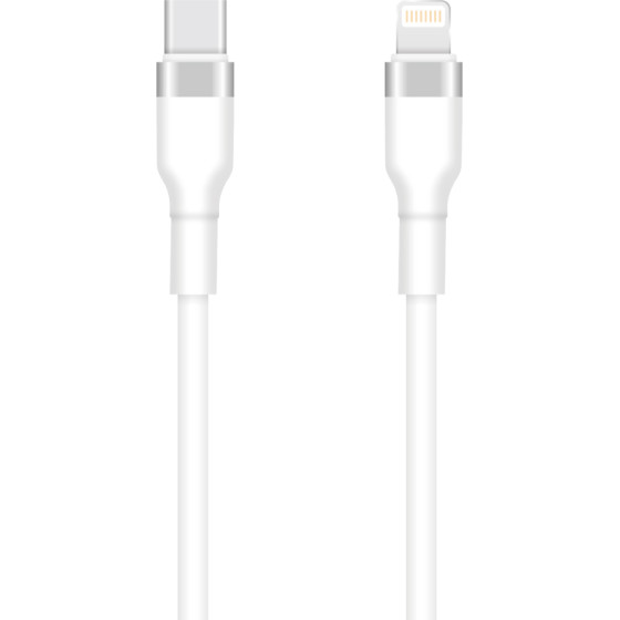 Setty USB-C - Lightning cable 1m 3A KSC-L-130 white