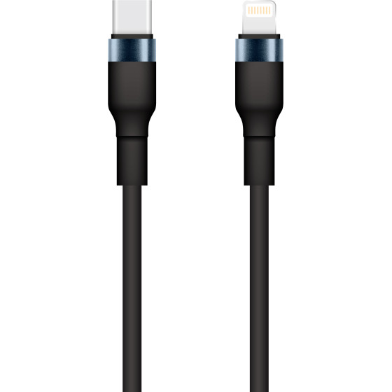 Setty USB-C - Lightning cable 1m 3A KSC-L-131 black