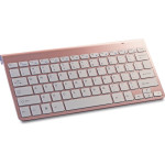 Setty wireless keyboard rose gold