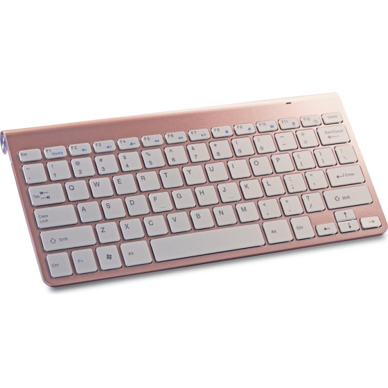 Setty wireless keyboard rose gold
