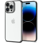 Spigen Optik Crystal case for iPhone 14 Pro 6,1'' chrome grey