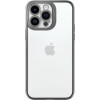 Spigen Optik Crystal case for iPhone 14 Pro 6,1'' chrome grey