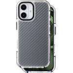 Acrylic Carbon case for iPhone 16 6,1'' black