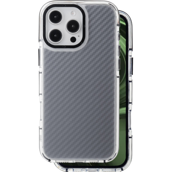 Acrylic Carbon case for iPhone 16 Pro Max 6,9'' black