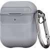 Carbon case for Airpods / Airpods 2 grey