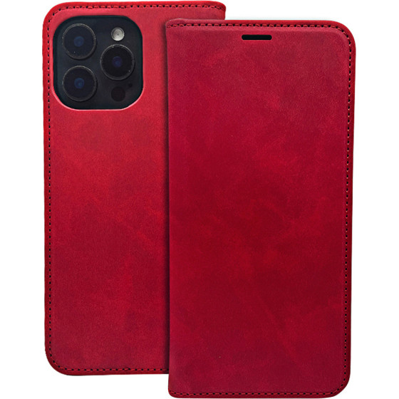 Smart Suede case for Samsung Galaxy A56 5G red