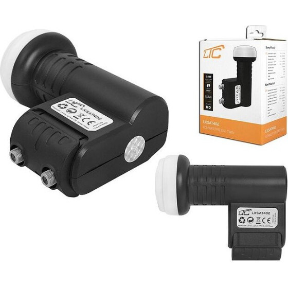Converter Sat Twin LTC BLACK