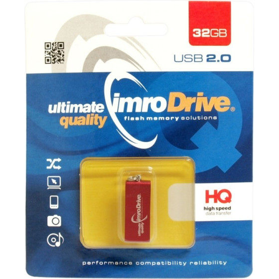 Imro Pendrive 32GB Usb 2.0 Edge red