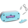 LTC Collapsable Led Desk Lamp 10W, 3000/4500/6000K, 1200mAh, blue,