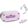 LTC Collapsable Led Desk Lamp 10W, 3000/4500/6000K, 1200mAh, pink,