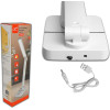LTC Led Desk Lamp 3W, 3000/4500/6000K, adjustable, 1200mAh, white,