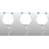 LTC Led Teddy Bear Desk Lamp 3W, 3000/4500/6000K, adjustable, 1200mAh, blue,