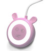 LTC Led Teddy Bear Desk Lamp 3W, 3000/4500/6000K, adjustable, 1200mAh, pink,
