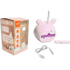 LTC Led Teddy Bear Desk Lamp 3W, 3000/4500/6000K, adjustable, 1200mAh, pink,