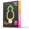 Neolia Neon Led On a Stand Pineapple Yellow Green NNE05