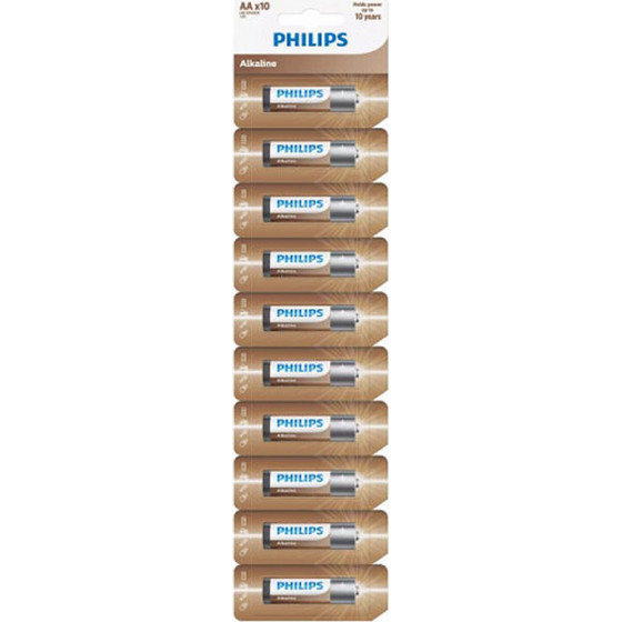 Philips Battery Aa LR6 10pCs Blister Alkaline