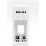 Philips Dual Channel Battery Charger For Nimh Usb + 2xAaa 7000mAh