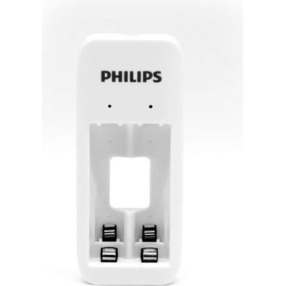 Philips Dual Channel Battery Charger For Nimh Usb + 2xAaa 7000mAh