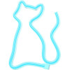 Neolia Neon Led Light Cat Turquoise NNE24
