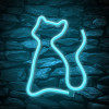Neolia Neon Led Light Cat Turquoise NNE24
