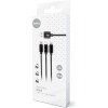Setty 3in1 Cable Usb - Lightning + USB-C + Microusb 1,0 m 2A KN3W1-01 black