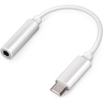 Setty Adapter USB-C - Audio Jack 3,5mm white
