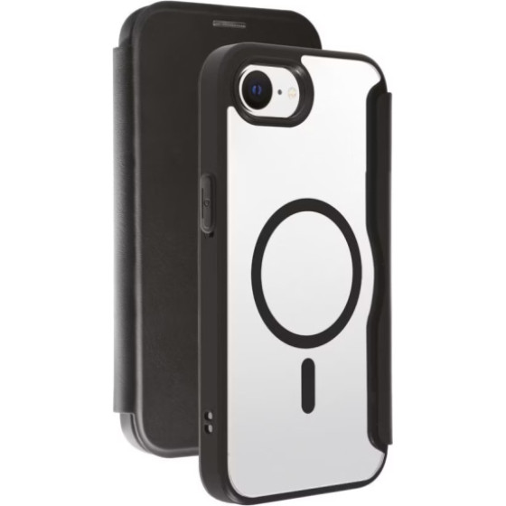Vivanco Mag Premium Wallet Book Case Iphone 16E Black - (64494)