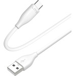 Lito - Data Cable (LD03) - Usb To Type-C Fast Charging 60W, 1m - White - (LD03-2)