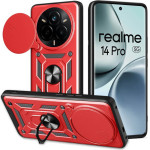 Bodycell Armor Slide Cover Case Realme 14 Pro Red - (BA-00481)