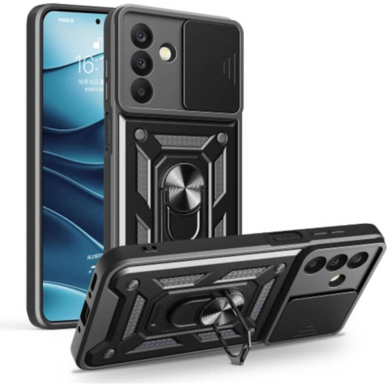 Bodycell Armor Slide Cover Case Samsung A26 5G Black - (BA-00492)
