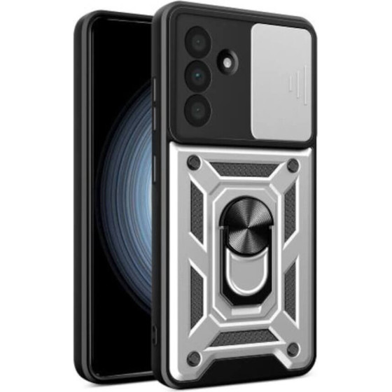 Bodycell Armor Slide Cover Case Samsung A36 5G Silver - (BA-00497)