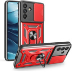 Bodycell Armor Slide Cover Case Samsung A56 5G Red - (BA-00499)