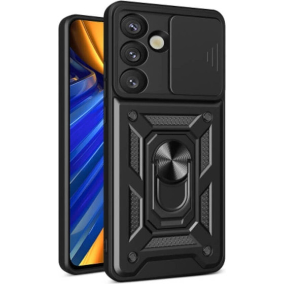 Bodycell Armor Slide Cover Case Samsung S25 5G Black - (BA-00501)