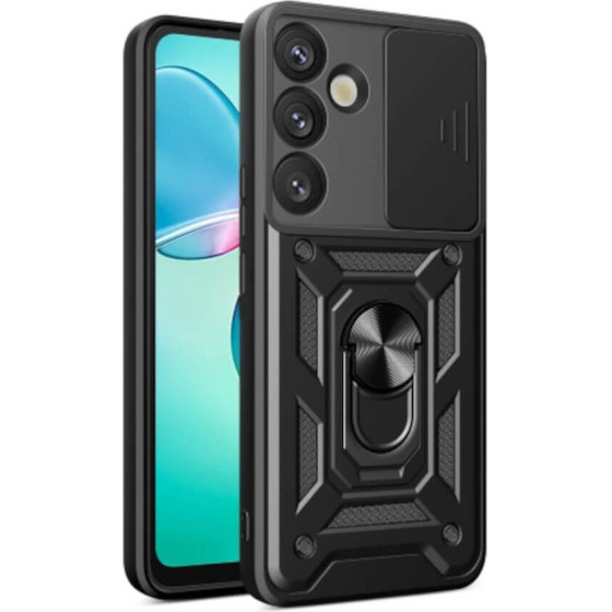 Bodycell Armor Slide Cover Case Samsung S25 Plus 5G Black - (BA-00504)