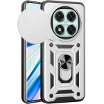 Bodycell Armor Slide Cover Case Xiaomi Note 14 Pro 4G Silver - (BA-00518)