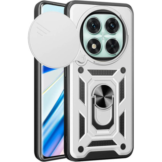 Bodycell Armor Slide Cover Case Xiaomi Note 14 Pro 5G/Poco X7 Silver - (BA-00521)