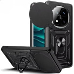 Bodycell Armor Slide Cover Case Xiaomi Note 14 Pro Plus 5G Black - (BA-00522)