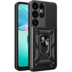 Bodycell Armor Slide Cover Case Samsung S25 Ultra 5G Black - (BA-00507)
