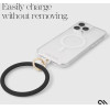 CASE-Mate Phone Bangle - Keychain / Wrist Strap For Smartphone (Black) - (CM056204-05)