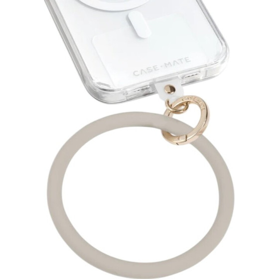 CASE-Mate Phone Bangle - Keychain / Wrist Strap For Smartphone (Nude) - (CM056192-05)