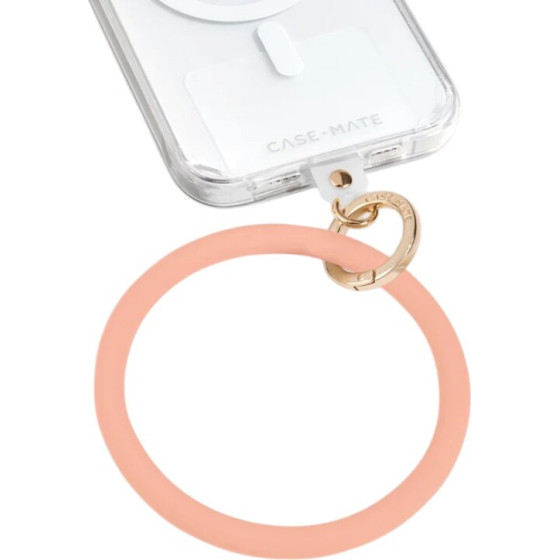 CASE-Mate Phone Bangle - Keychain / Wrist Strap For Smartphone (Peach) - (CM056194-05)
