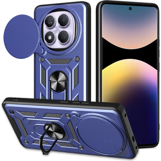 Techsuit - Camshield Series - Xiaomi Redmi Note 14 Pro 4G / Poco F7 - Blue