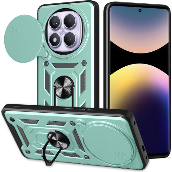 Techsuit - Camshield Series - Xiaomi Redmi Note 14 Pro 4G / Poco F7 - Green