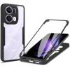 Techsuit - Colorverse 360 Series + Screen Protector - Oppo Reno13 Pro - Black