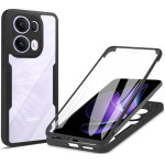 Techsuit - Colorverse 360 Series + Screen Protector - Oppo Reno13 Pro - Black