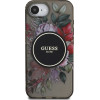Guess Iml Flowers Magsafe - Case For Iphone 16e (black) - (GUHMPSE4HFWBRCEK)