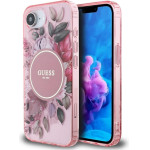 Guess Iml Flowers Magsafe - Case For Iphone 16e (pink) - (GUHMPSE4HFWBRCEP)