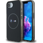 BMW Case For Iphone 16e (Se 4 2025) Compatible With Magsafe BMHMPSE424HBmkh (Iml Metal White Circle) black