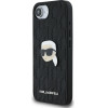 Karl Lagerfeld Case For Iphone 16e (Se 4 2025) KLHCPSE4PGklkipk (Pu Monogram K. Head Pin) black