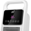 White Heater LTC With Ceramic Heating Element 1400/2000W With remote